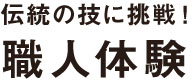 伝統工芸の「掘り」に挑戦 木彫体験